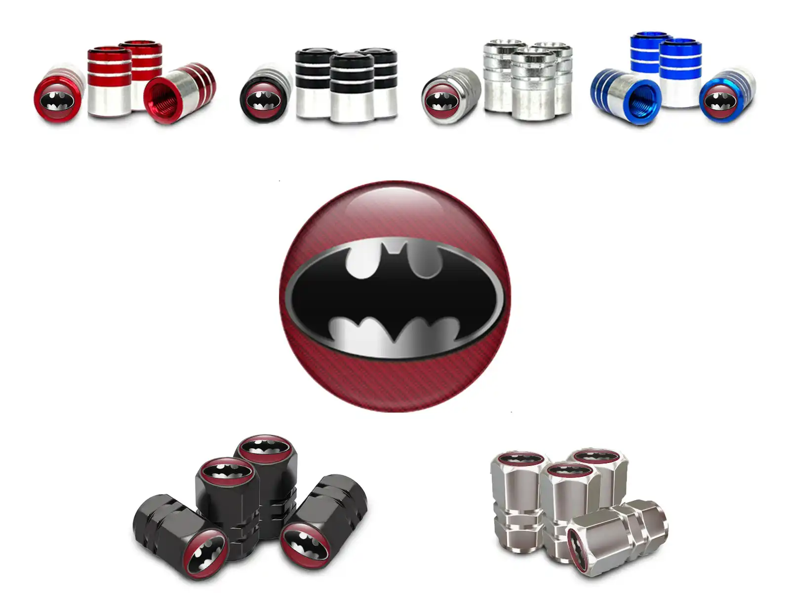 Tyre Valve Stem Caps for Bikes Standard Fit Edition
